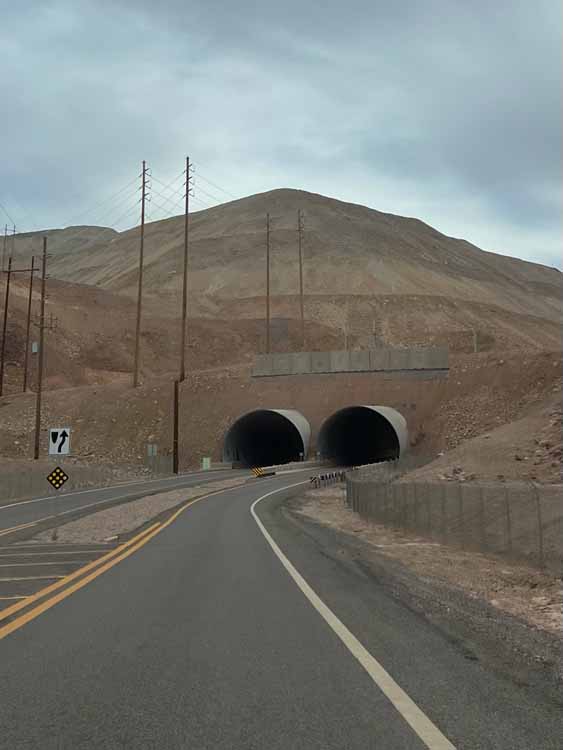 open-pit copper mine